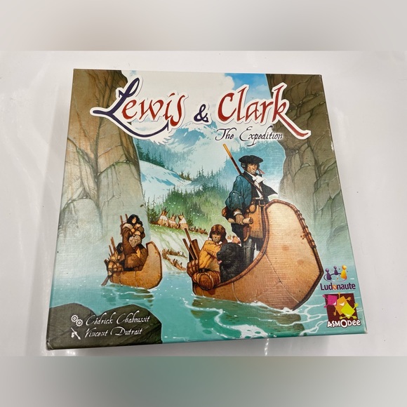 Lewis & Clark The Expedition Board Game 100% Complete Asmodee Games